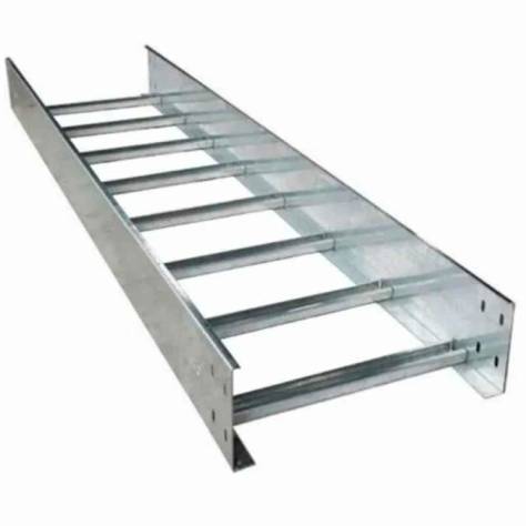 Pre Galvanized Ladder Cable Trays Thickness 600 mm Width Rectangular Grey Waterproof Corrosion Resistant Manufacturers, Suppliers 